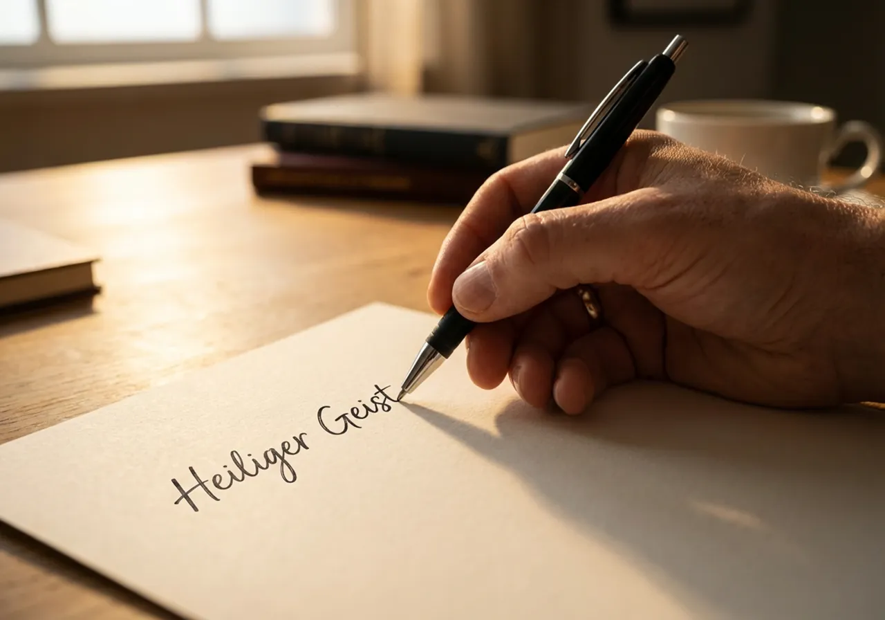 Wie schreibt man Heiliger Geist?