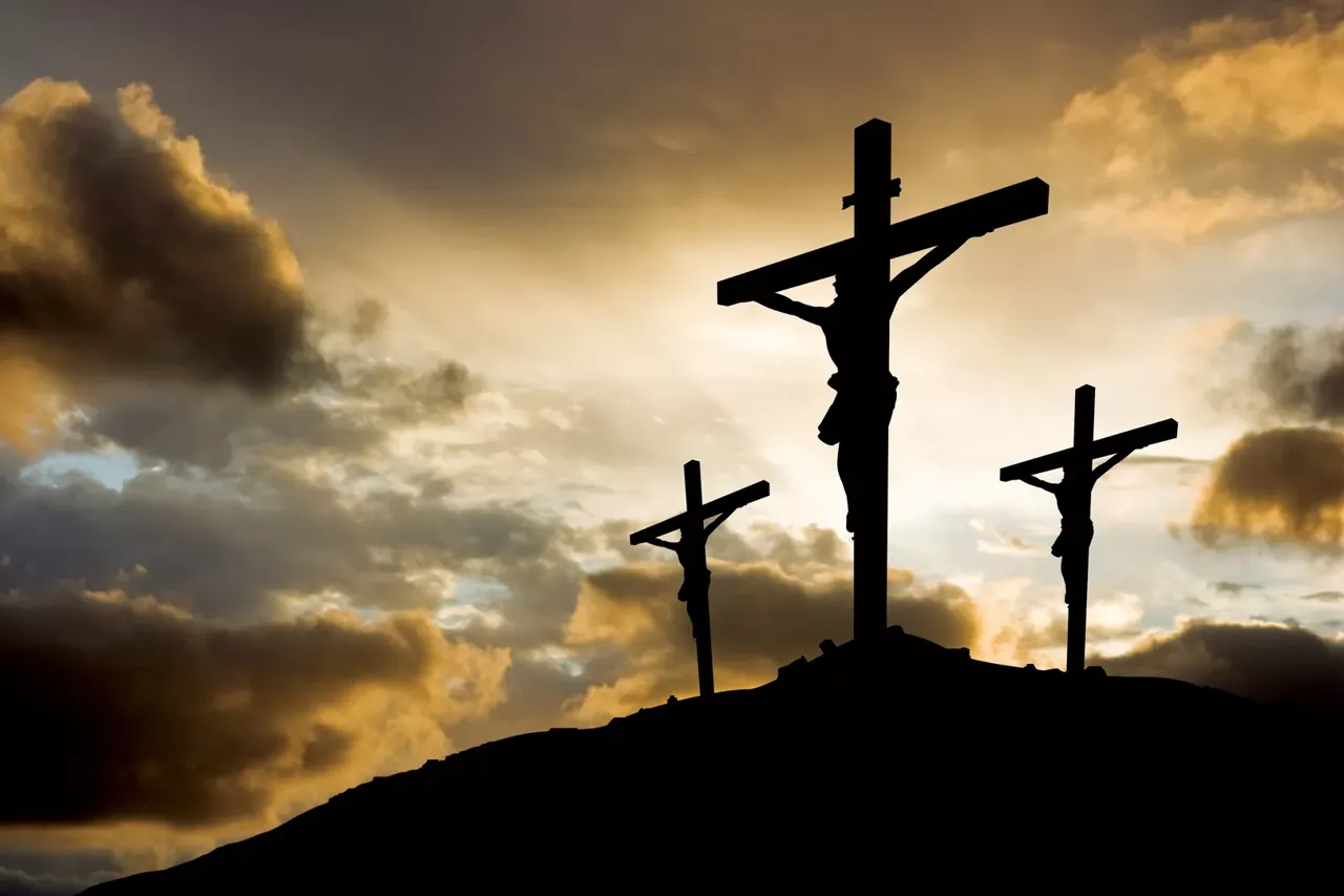 Wer wurde neben Jesus Christus gekreuzigt?
