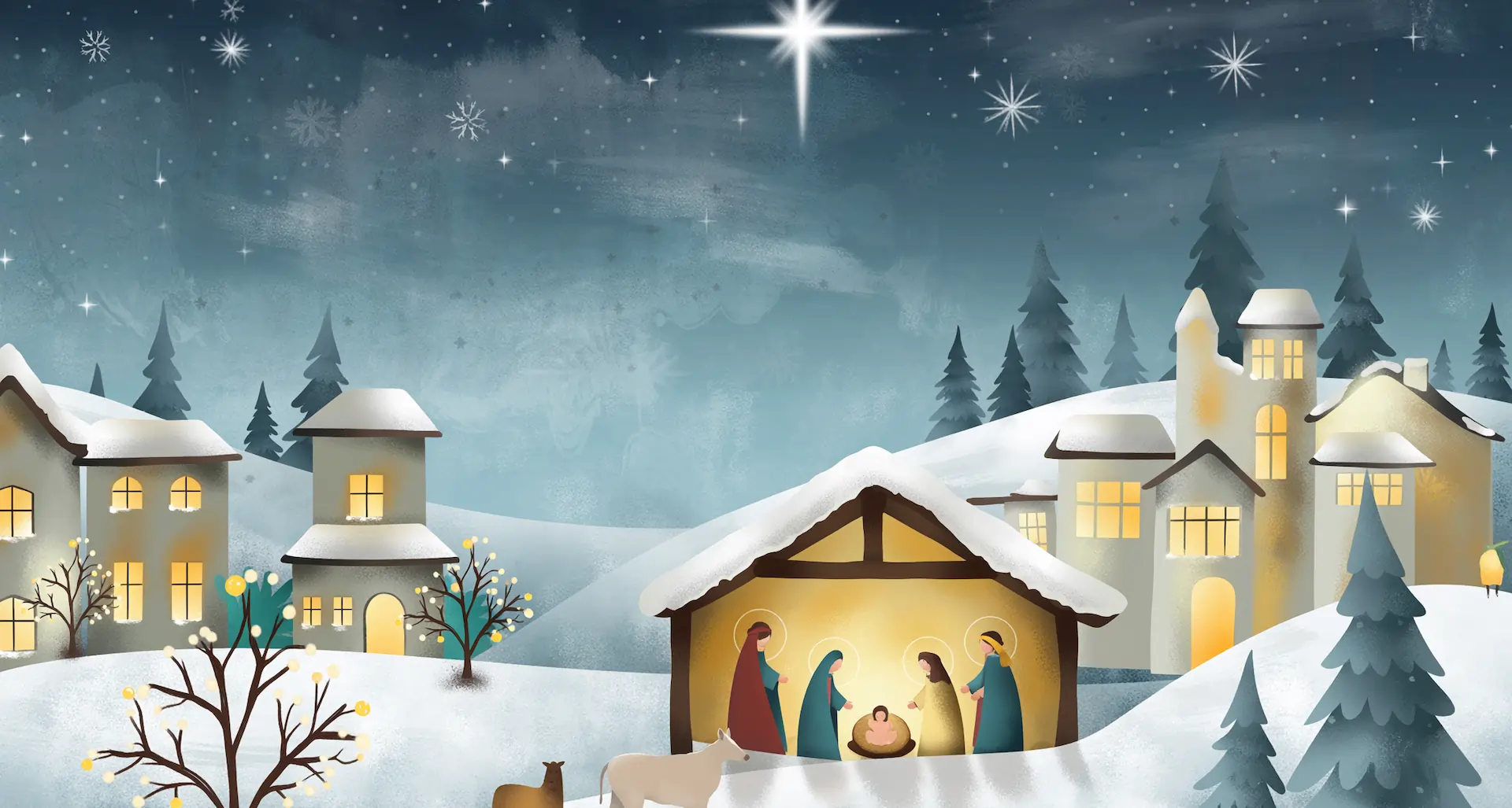 Weihnachtlicher Hintergrund